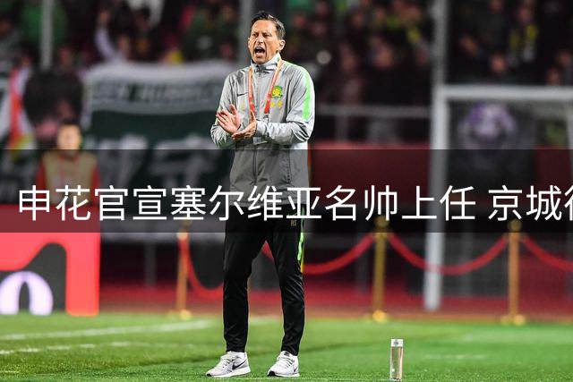 申花官宣塞尔维亚名帅上任 京城德比迎执教首秀